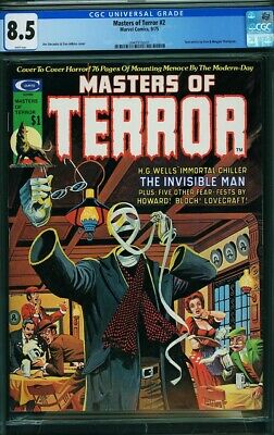 Masters of Terror #2 (Marvel, 9/75) CGC 8.5 VF+ (Jim Steranko cover)