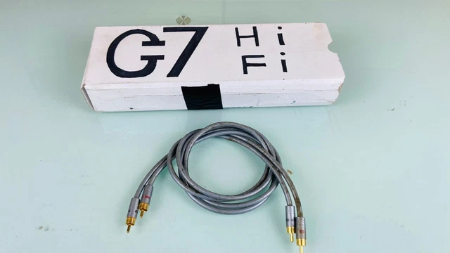 CHORD COMPANY CALYPSO RCA CABLE stereo phono pair interconnects