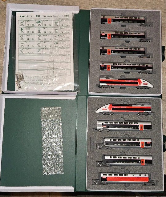 Kato K10914 Triebzug TGV POS 10 tlg SNCF (Gebraucht) in für CHF 230 Kato K10914 Triebzug TGV POS 10 tlg SNCF (Gebraucht) in für CHF 230