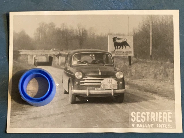 Badge Rallye Sestriere Trofeo Fiat - Vintage - Automobile Italienne - Pièce Collector