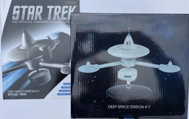Deep Space Station K-7 EAGLEMOSS STAR TREK Special Issue 10 - MODEL & MAG NEW