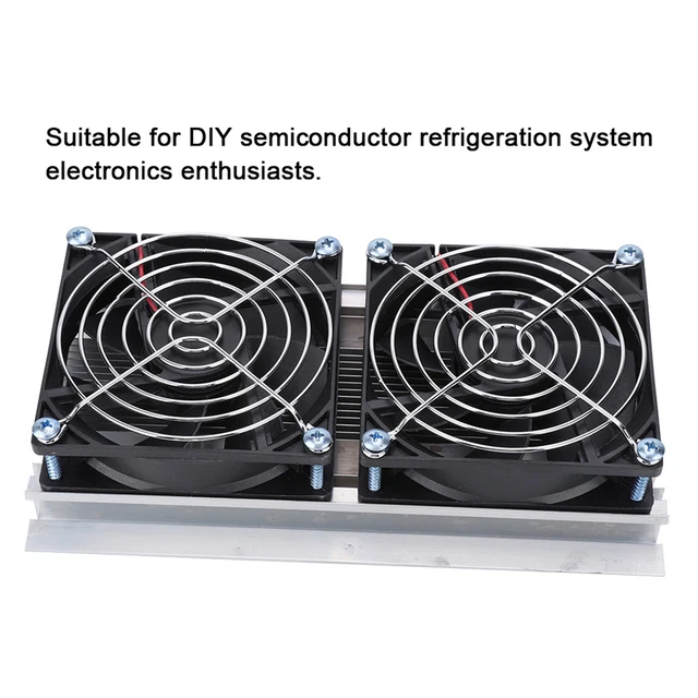 Thermoelectric Semiconductor Cooler Refrigeration Cooling Fan Heat US