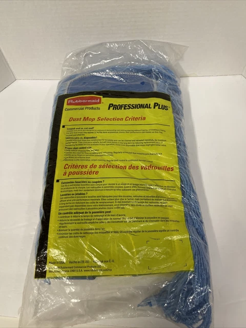 NEW Rubbermaid Professional Plus Dust Mop 5"x24" J453-28 Super Stat Half Tie
