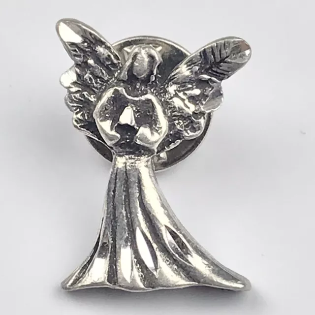 Angel Pin Protect And Guide Vintage Metal Pin