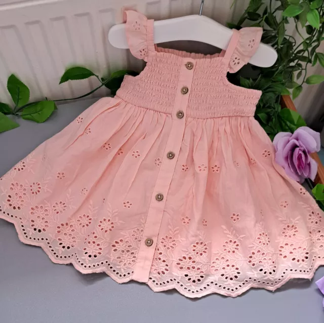 Baby Girl 3-6 Months George BRAND NEW Broderie Dress