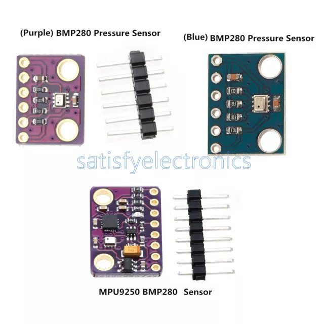 Digital Barometric Pressure Sensor Board Swap I2C/SPI BMP280 3.3V MPU9250 BME280