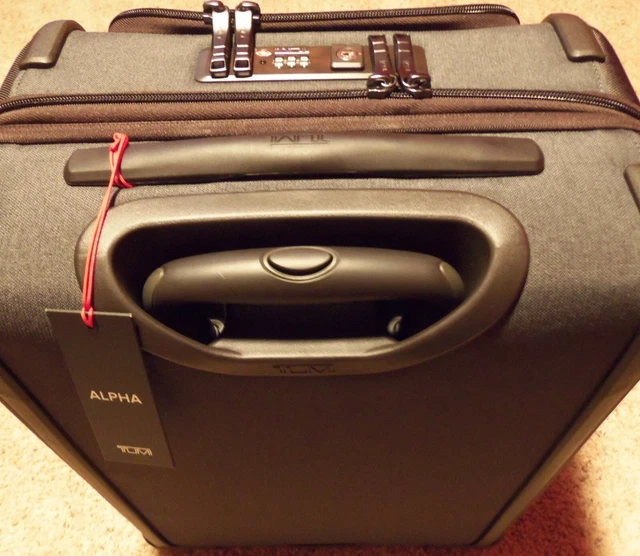 Tumi Alpha Continental Dual Access Four Wheeled Carry-On 22" NWT - MSRP $1050.00 3