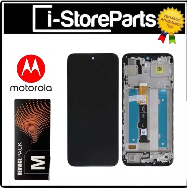 Pantalla táctil LCD de repuesto con marco para Motorola Moto G73 XT2237-1 XT2237-2