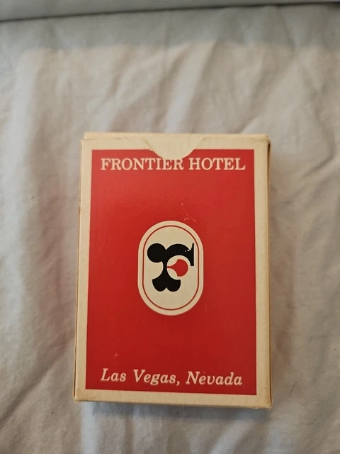 美品 Frontier Hotel 黒 オールド カジノデック Excellent Condition Frontier Hotel Black Old Casino Deck