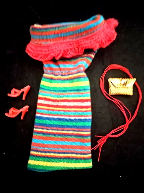 BARBIE VTG TENUE nuisette Sweet Dreams #973 Mattel 1960 - accessoires neufs EUR 23,00 - FR