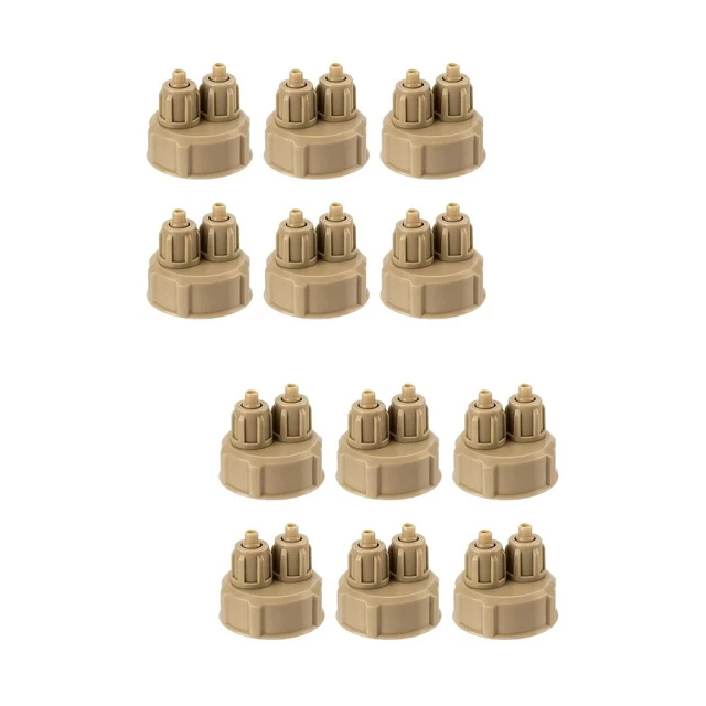12 pcs CO2 Diffusor Caps Reaktor Flasche Caps Luft Diffusor Generator Teil