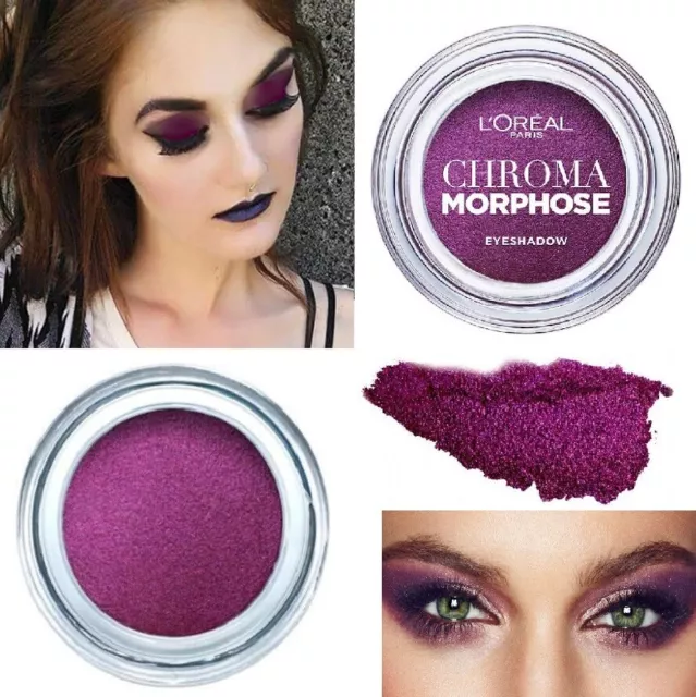 L'Oréal Blushes Shadow Eyelids IN Cream Eyeshadow Dark Celestial Purple