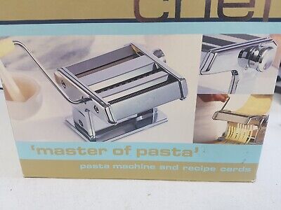 Máquina de hacer pasta cabeza chef de Boots máquina de hacer pasta sin usar.