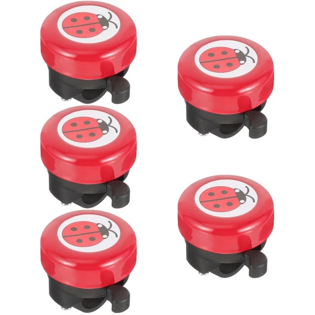 Campanas de bicicleta para niños dibujos animados Ladybug ciclismo sonido claro craspi bicicleta