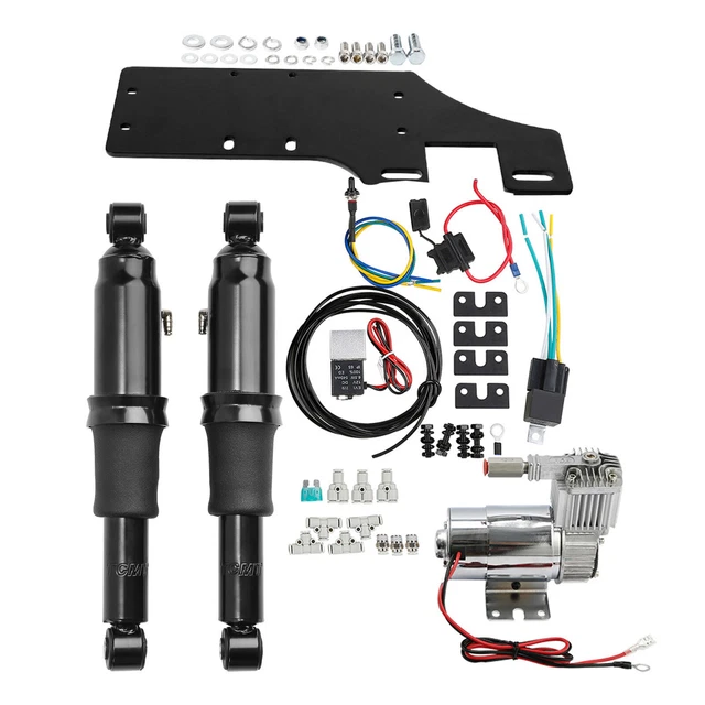 KIT DE SUSPENSION Air Ride pour Harley Touring Bagger Road Street Glide ...