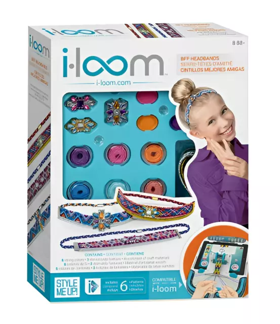 BFF STIRNBÄNDER Bastel-Set für i-Loom. Mädchen Geschenk