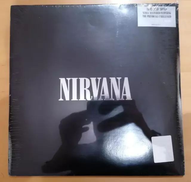 V Seltene Euro Erste Press Nirvana 2 Lp 2002 Selbstbetitelte Versiegelte Exklusive Songs