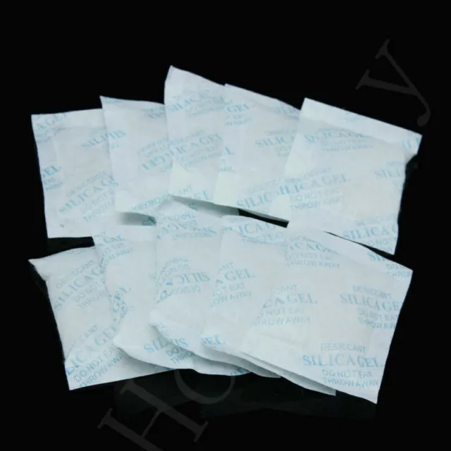 3/5Packs Cotton Packets Of Silica Gel Desiccant Moisture Absorber Moistureproof