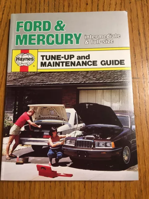 Ford Lincoln Mercury 1960-1984 Maintenance Tune-up Shop Service Repair Manual 80