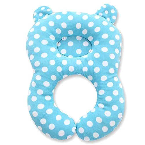 Baby Travel Pillows, Infant Head and Neck Support Blue Baby Neck Support