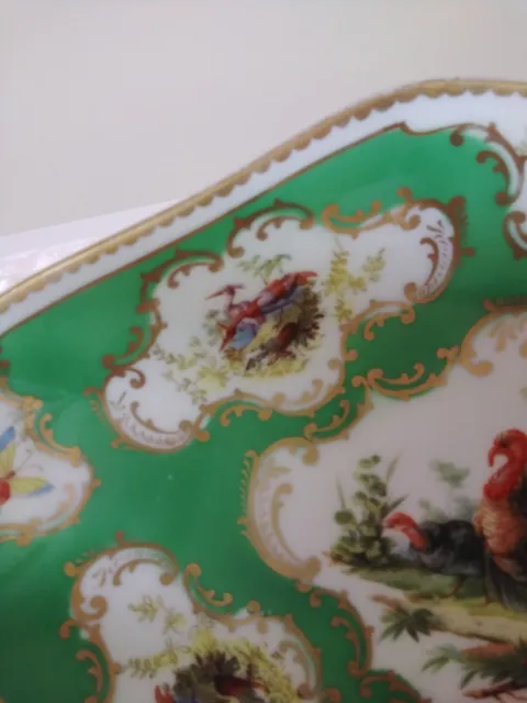 A Fine French Porcelain Lobed Dish c1880-91 Paris Edme Samson