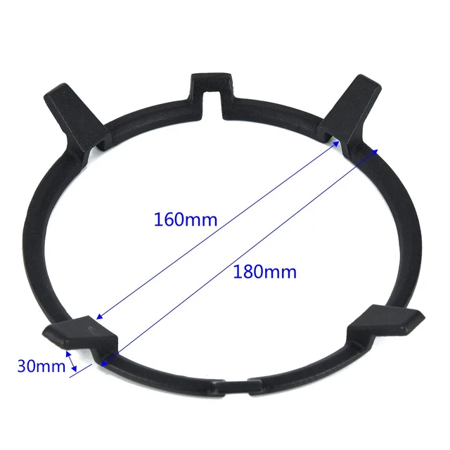 1 pièce support anneau universel wok pour cuisinières à gaz de brûleur