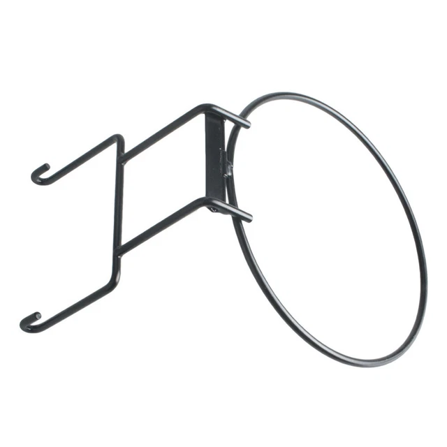 2 Anelli Portavasi Da Parete In Metallo 12,7 Cm – Supporti Pieghevoli Per Fiori E Piante, Fino A 18 Kg