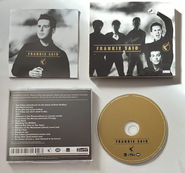 FRANKIE SAID - ZTT EU CD - Slipcase - 2012 Compilation