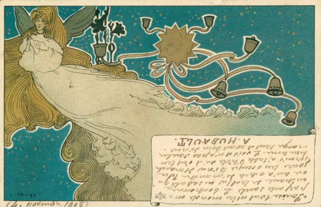 Illustrateur Cauvy Art Nouveau