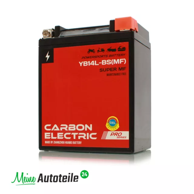 Gel Batterie YB14L-BS MF Vorgeladen Versiegelt Wartungsfrei