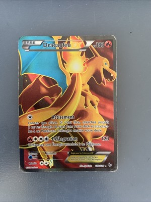 Carte Pokémon, Dracaufeu Ex Full Art Ultra Rare 180 PV 100/106, Neuf