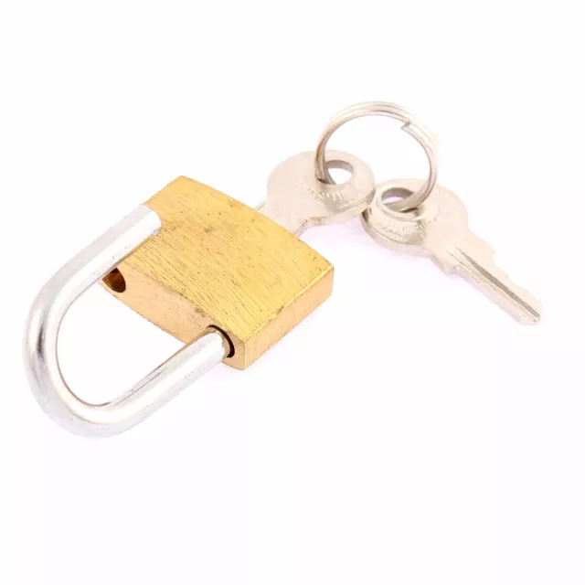 Cabinet Jewlery Box Drawer Suitcase Security Lock Padlock 21mm Width 4pcs 3