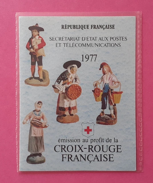 TIMBRE FRANCE NEUF** croix rouge N°2026 (1977) 4 timbres (1959