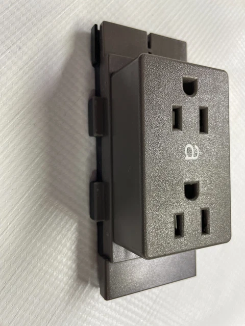 Lot De 3 Réceptacles HERMAN MILLER Ethospace - Modèles E1311.A, .B, .C Ou .D - Couleur Gris - Pour Systèmes De Cloisons Modulaires