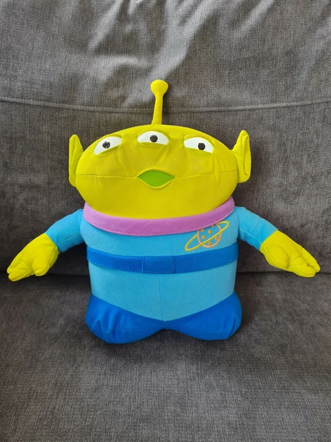 TOY STORY 2010 Green Alien 3 Eyed Light up Disney Pixar Store Soft ...