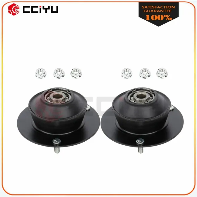 Front Pair Left and Right Suspension Strut Mount Kit Bushing For BMW E30 E36 E46