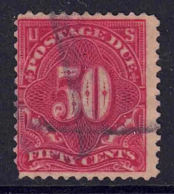 US Scott J44 50c High Value Postage Due of 1895 used S07
