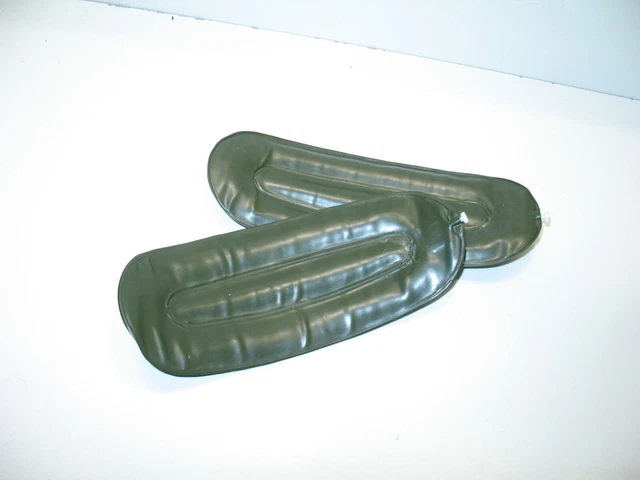 2 Canots Gonflables Dinky Toys D'Origine Pour Pont Militaire Brockway + Bouchons - Jouet De Collection Occasion