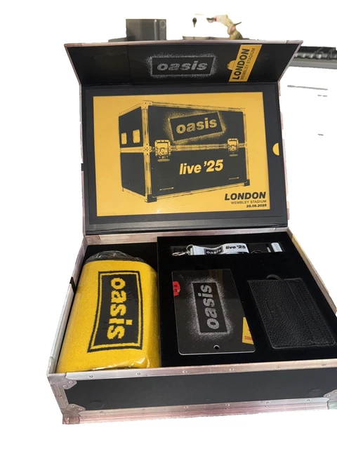 OASIS LIVE '25 VIP London 26/07 Collectors Box - Coasters £25.66