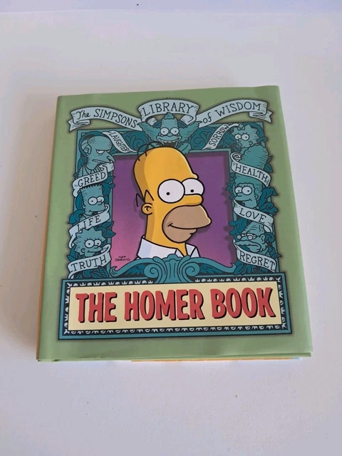 the-homer-book-matt-groening-s-the-simpsons-3-65-picclick-uk
