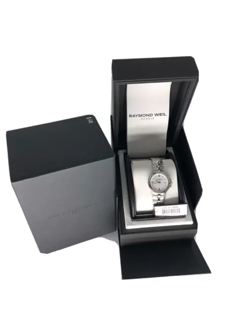 Raymond Weil Parsifal Steel Diamond Silver MOP Dial Ladies Watch 5180-ST-00995