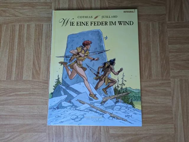 Wie eine Feder im Wind Gesamtausgabe Comic  Cothias Juillard HC Buch 1. Auflage