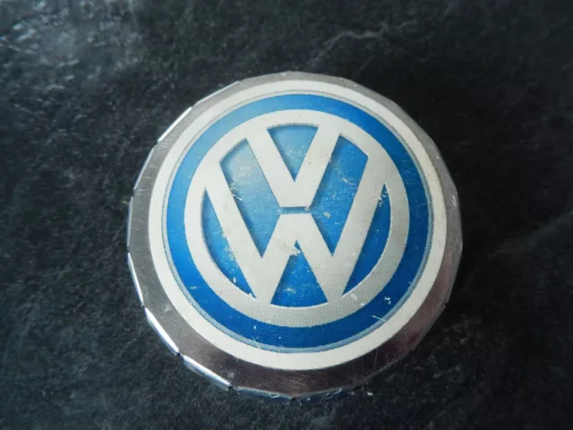 VW Vintage Tin Metal Collectable ~ Volkswagen Mint Tin  Small VW Promotional Tin