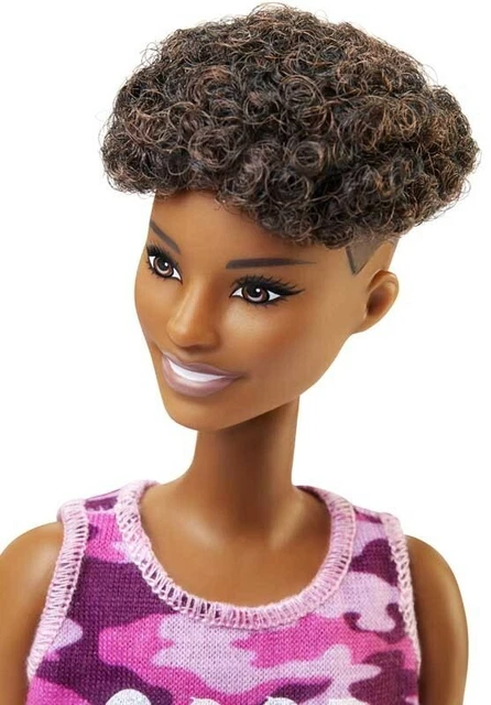 Barbie with deals curly brown hair