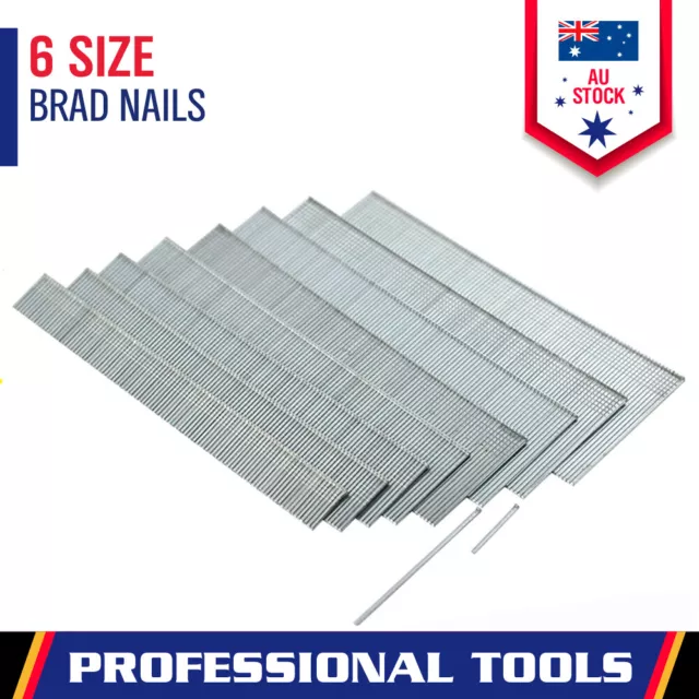 5Sizes Brad Nails Nail Gun Air Nails Carpentry Pneumatic Furniture Carpentry