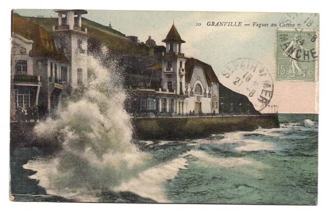 granville  vagues au casino  (a0116)