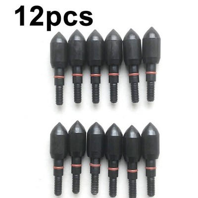 Arrowhead 12 Pièces 125gr Flèche Archerie Points Bouts Balle Arrowheads Champ 6.2 MM 