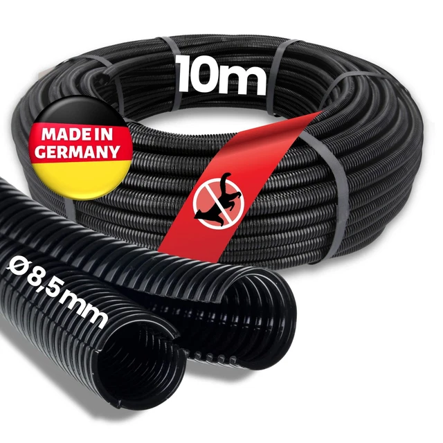 10m Kalitec Wellrohr Twin 19,6mm Wellschlauch Duo Schlauch