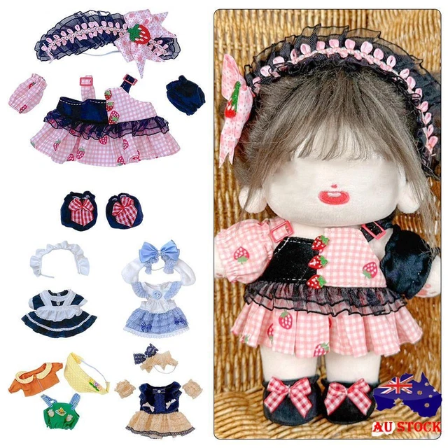Multiple Styles Maidservant Skirt DIY Bubble Skirt Doll Clothes  Cotton Doll