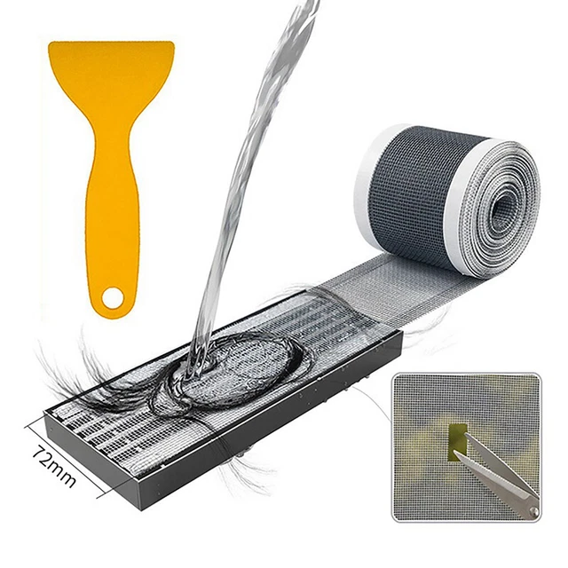 Filtro Scarico Pavimento Doccia 5 Metri Capelli Cucina Lavello Fogna